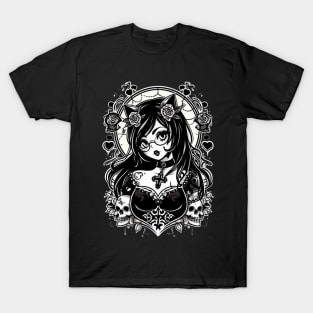 Cute Goth girl T-Shirt